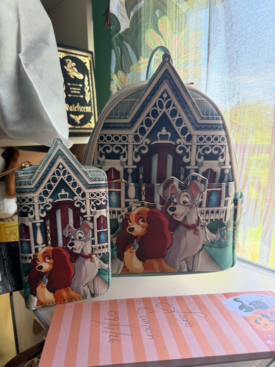 Loungefly Handbags - Lady and the Tramp Loungefly Mini Backpack Set